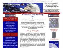 Tablet Screenshot of datarecoveryusa.com
